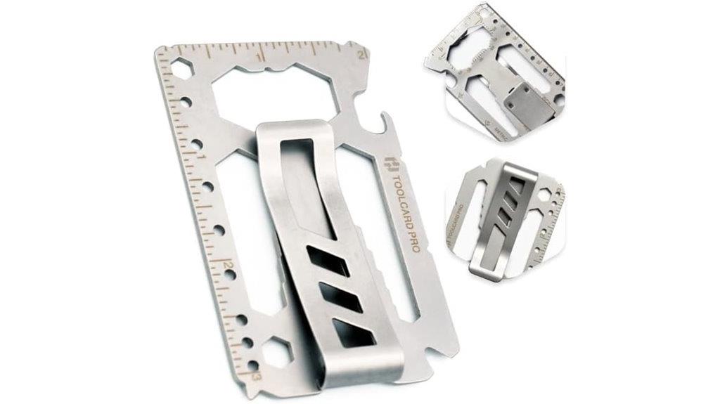 compact stainless steel multitool