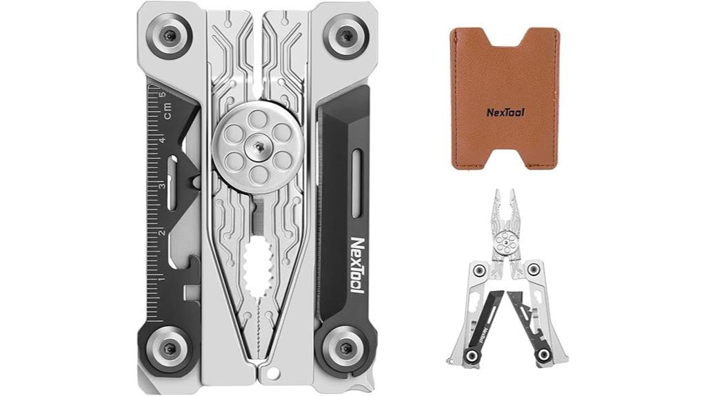 compact stainless steel multitool