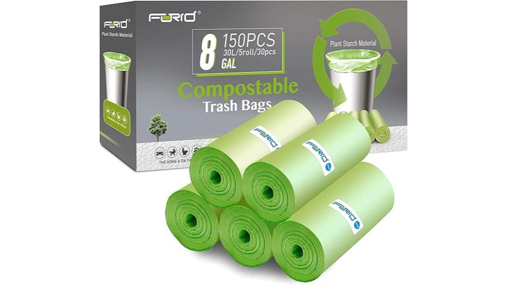 compostable trash bags 8g