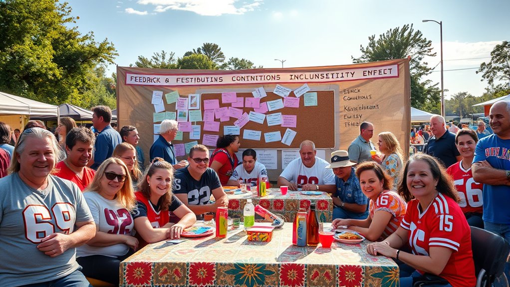 continuous inclusive feedback loop