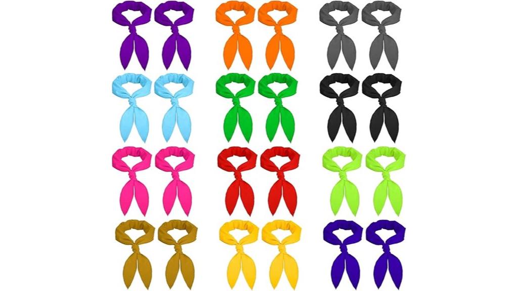 cooling scarf for hot weather