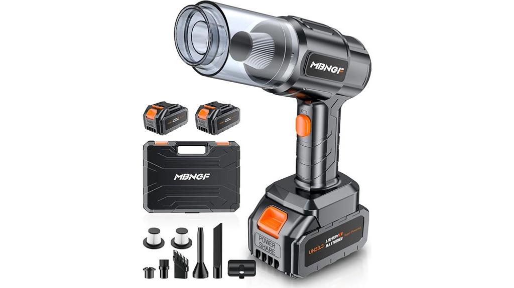 cordless high power vacuum