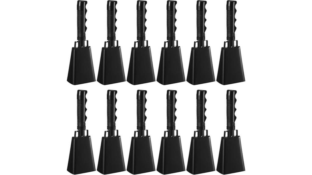 cow bell party noise makers