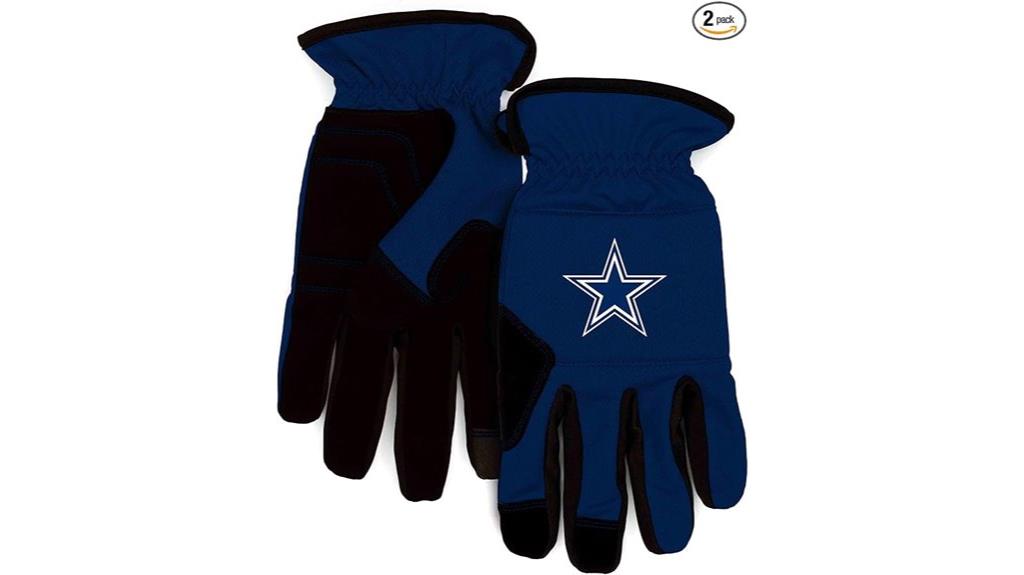 dallas cowboys work glove