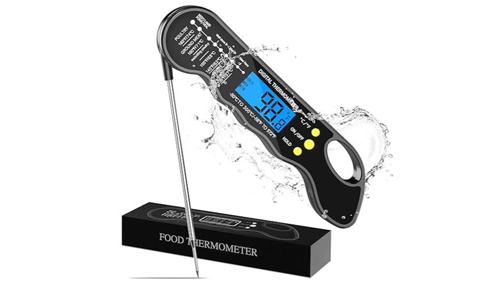 digital backlit meat thermometer