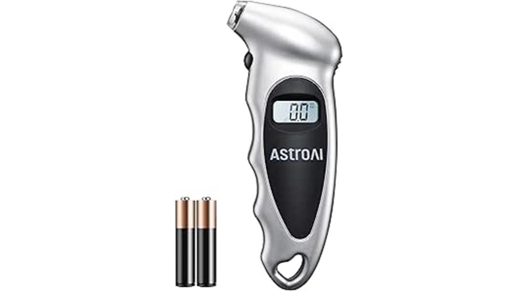 digital tire gauge battery