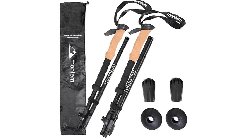 durable collapsible trekking poles