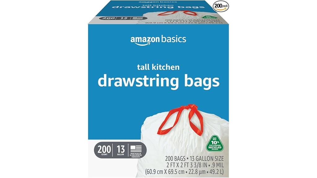 durable tall kitchen bags