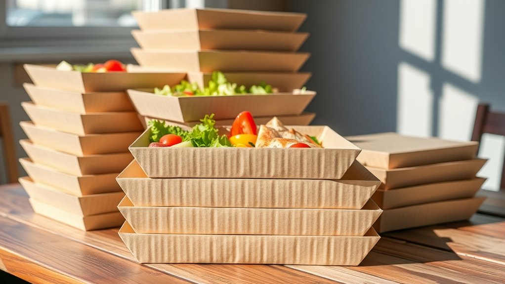 eco friendly biodegradable food trays