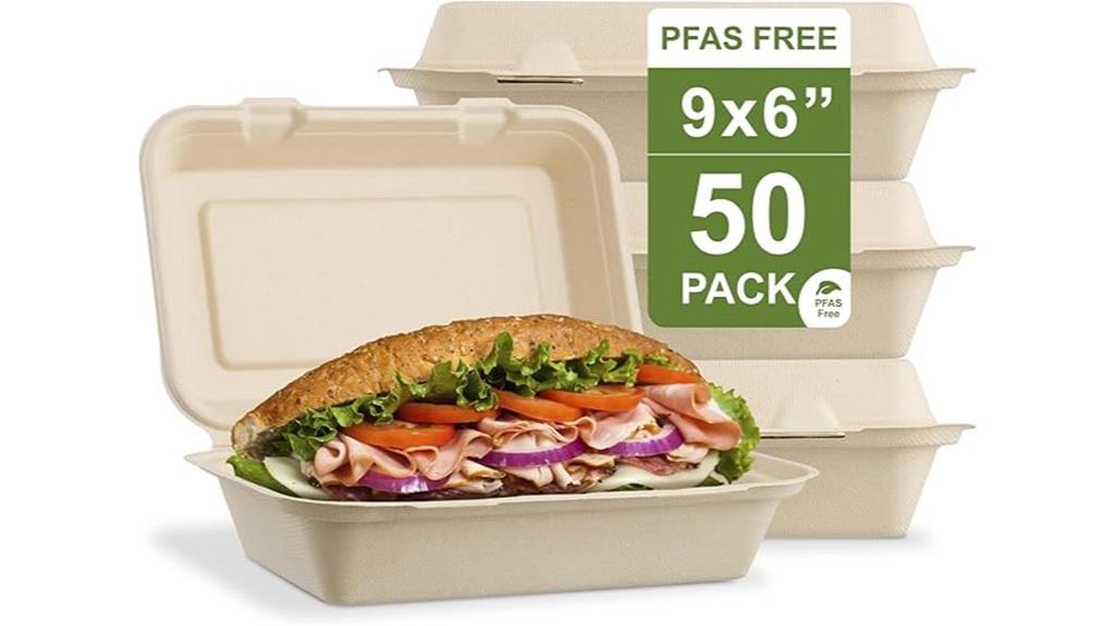 eco friendly compostable food containers