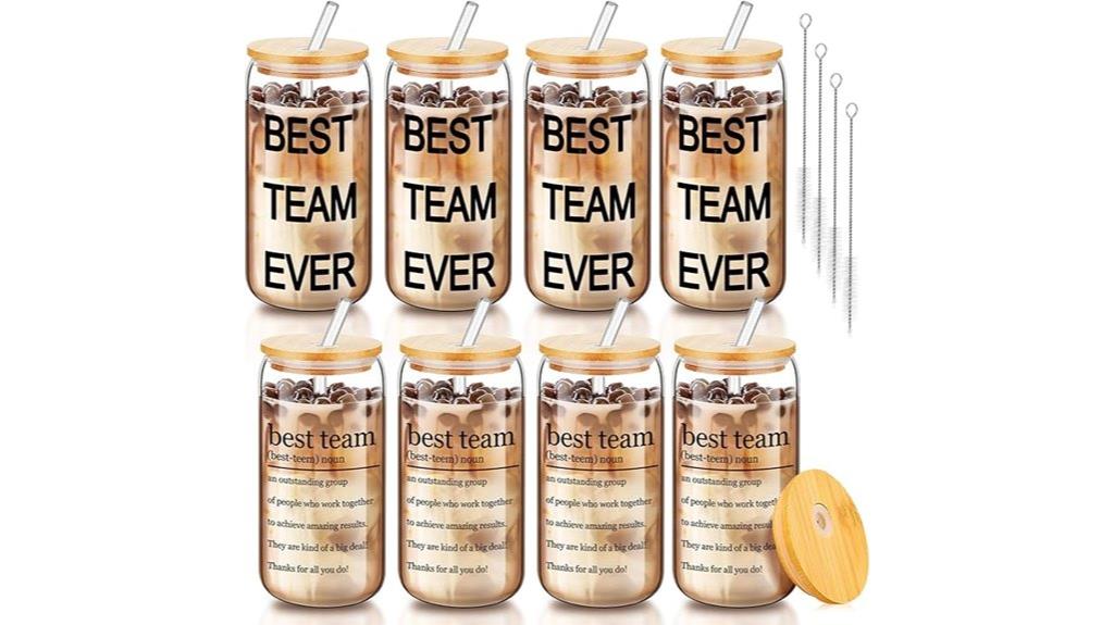 eight glass tumbler set