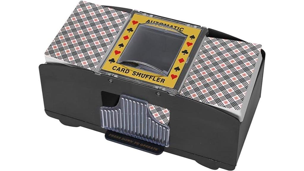 electric multi deck card shuffler