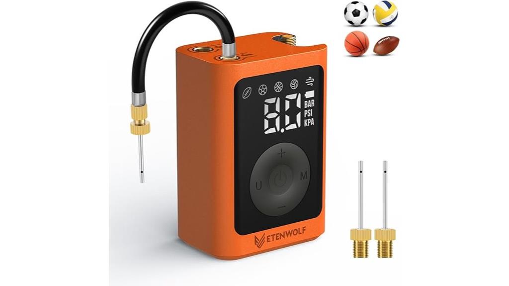 electric rechargeable ball pump