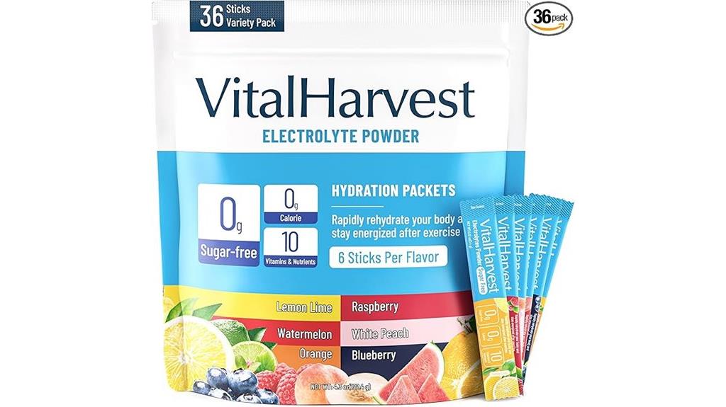 electrolyte powder packets