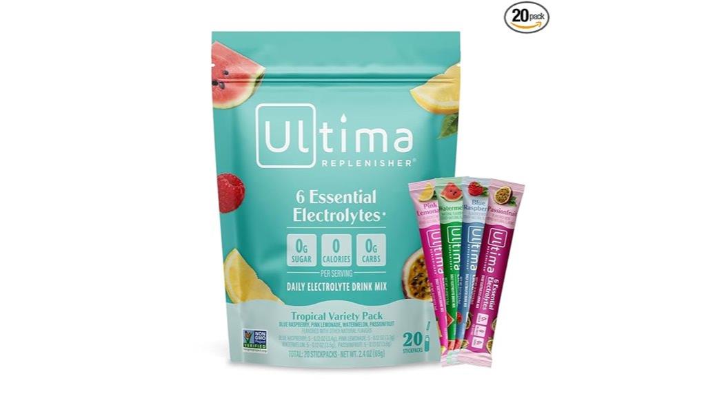 electrolyte powder stickpacks