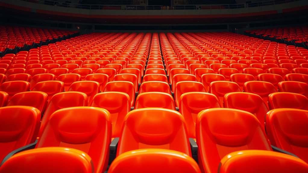 empty seats skew perception