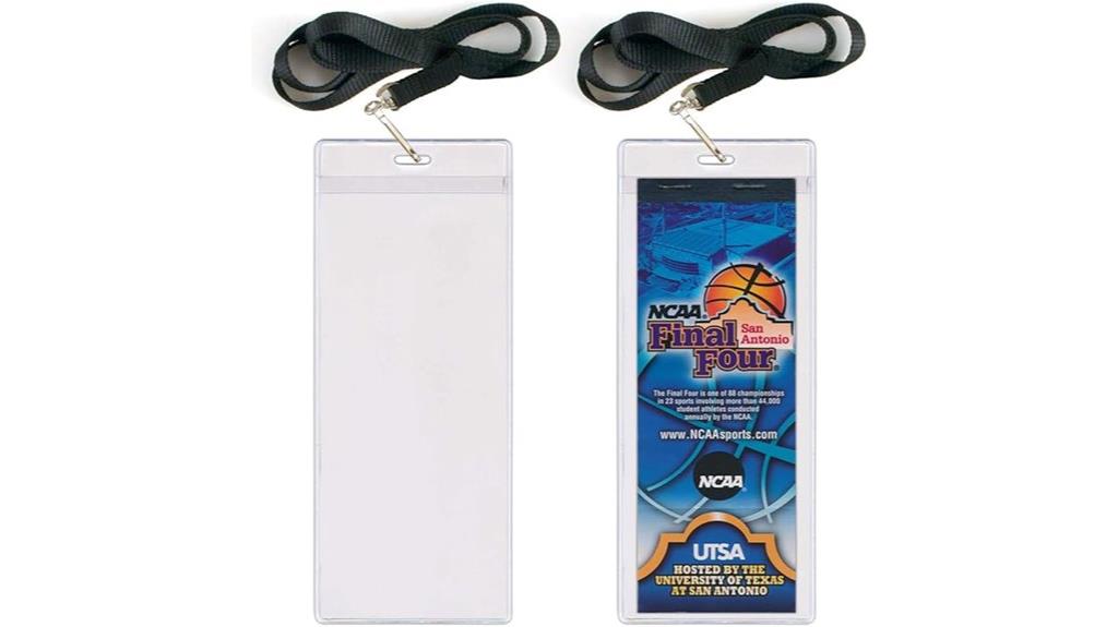 event ticket holders pack