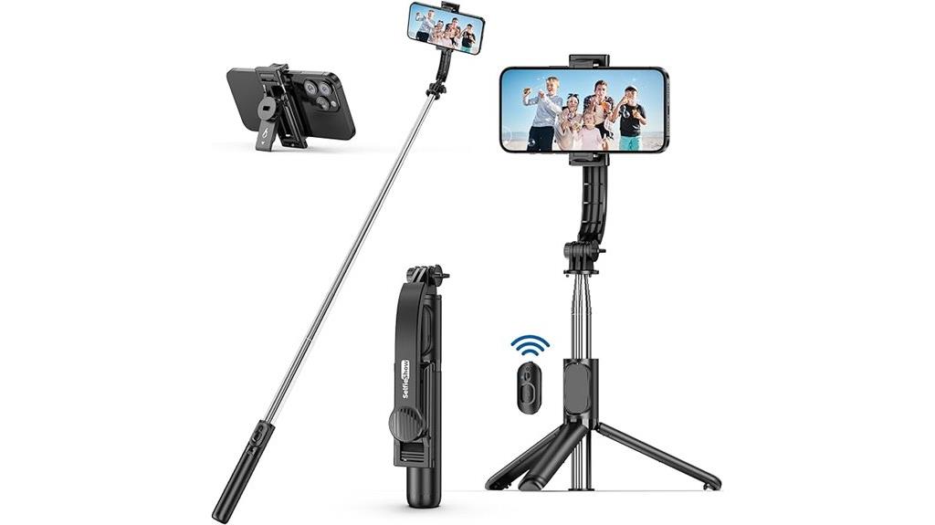 extendable smartphone selfie stick