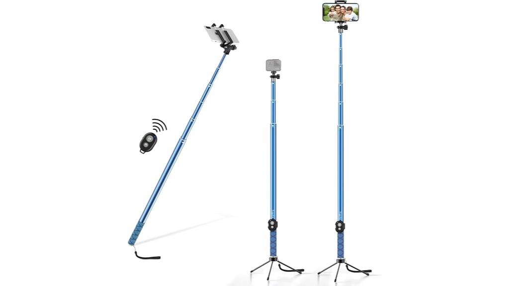 extended bluetooth selfie stick