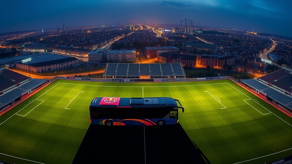 extensive uefa team travels