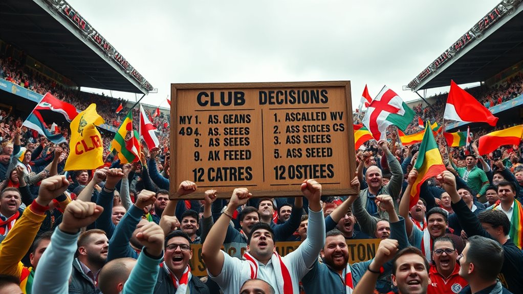 fan petitions influence club decisions