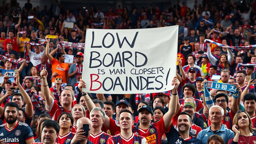fan protests overturn decisions