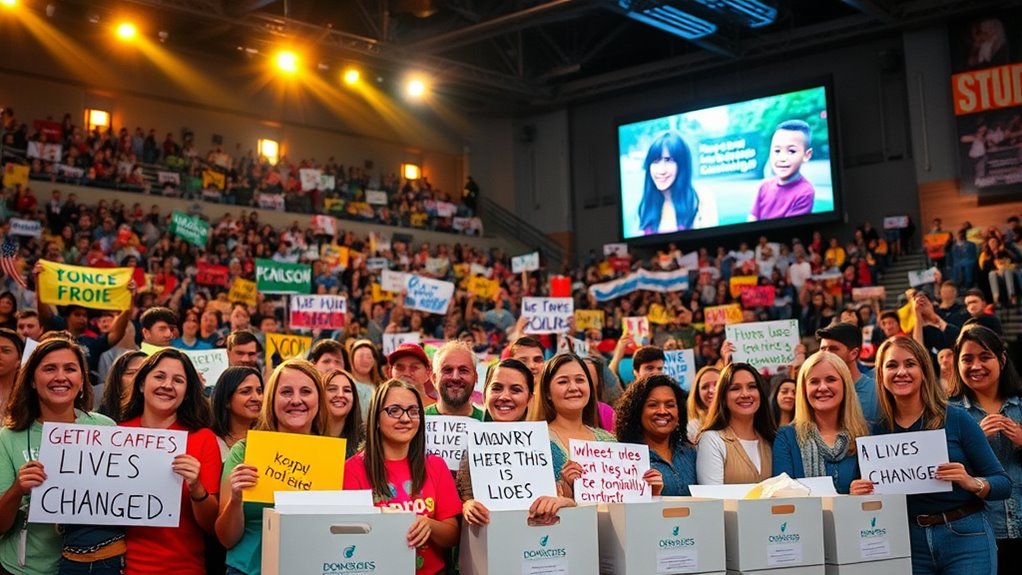fans unite for charitable impact