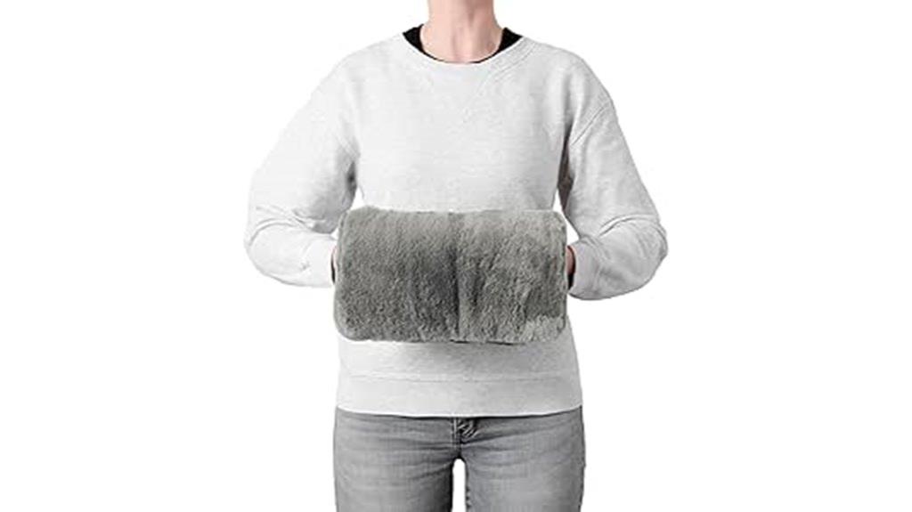 faux fur hand warmer