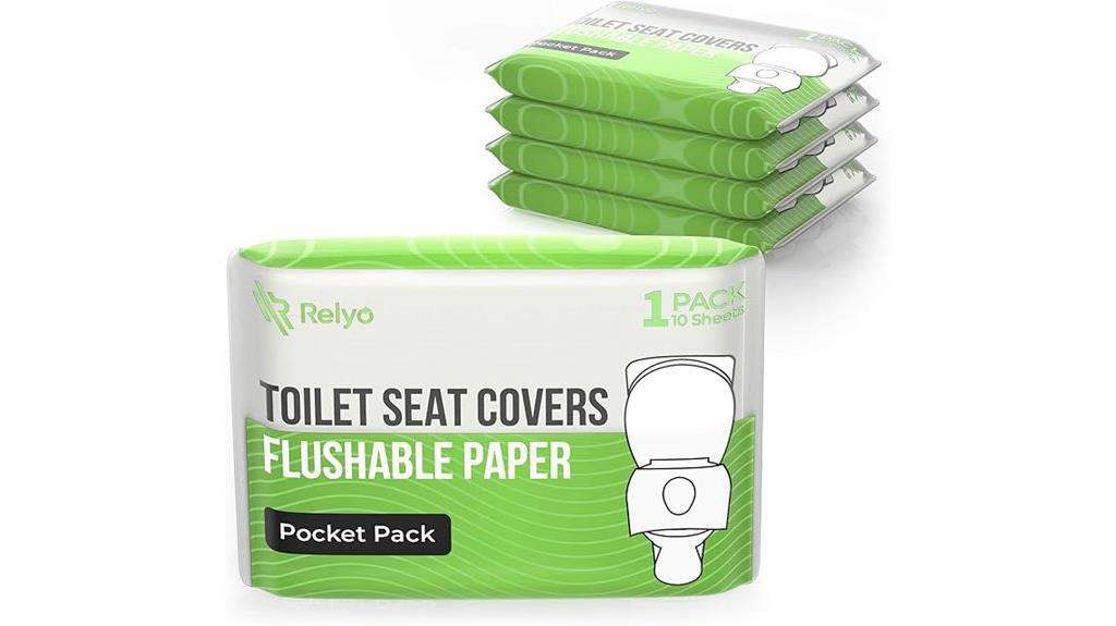 flushable toilet seat covers