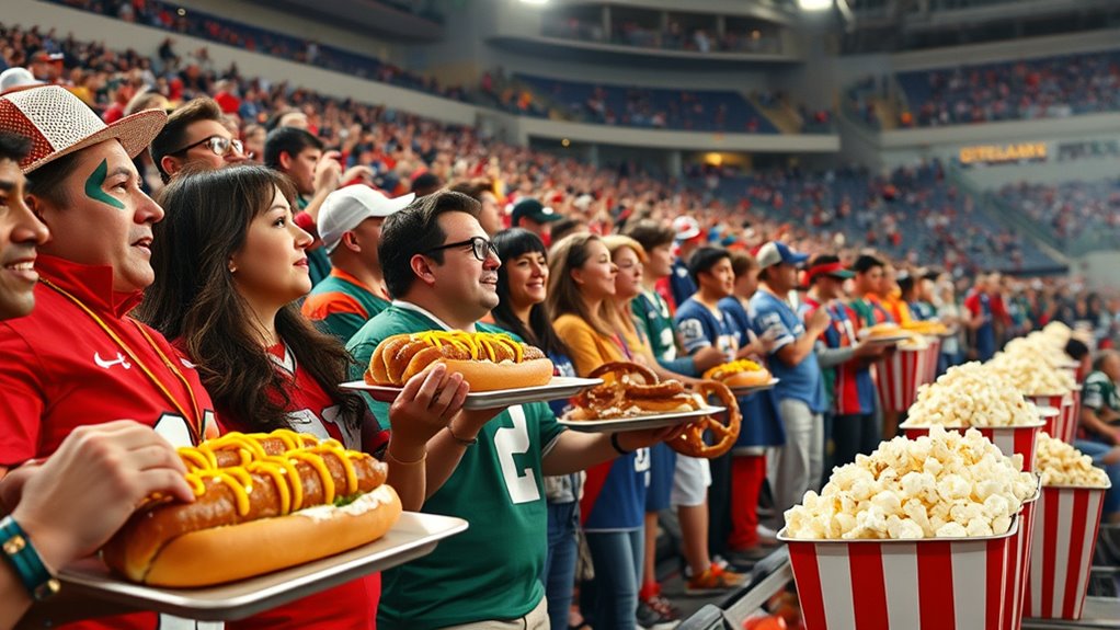 food unites sports fans