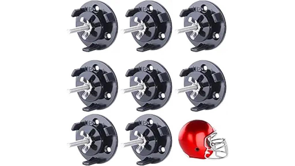 football helmet wall mounts