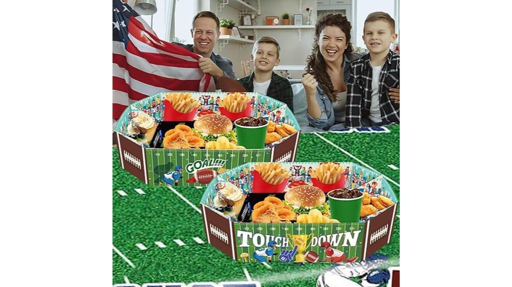 football party supplies set