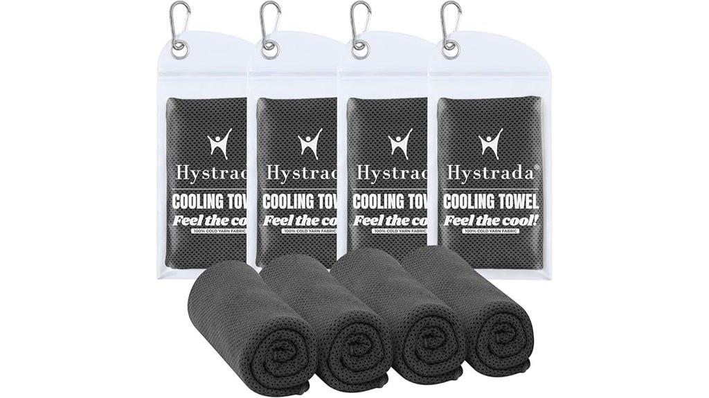 four pack cooling towels