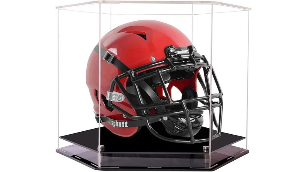 full size helmet display case