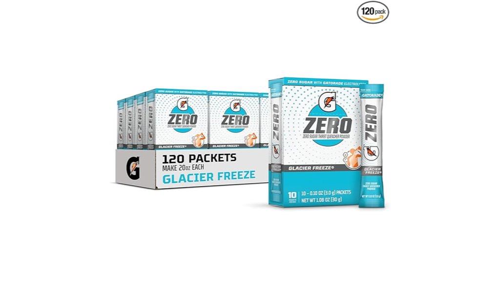 g zero powder packets