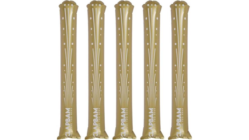 gold thunder stick set