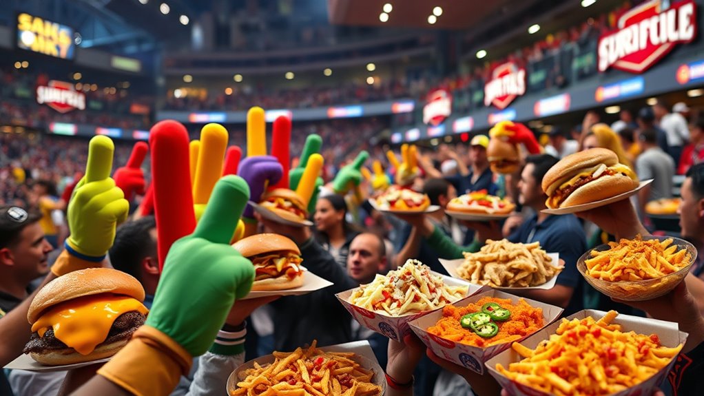 gourmet fusion stadium experiences