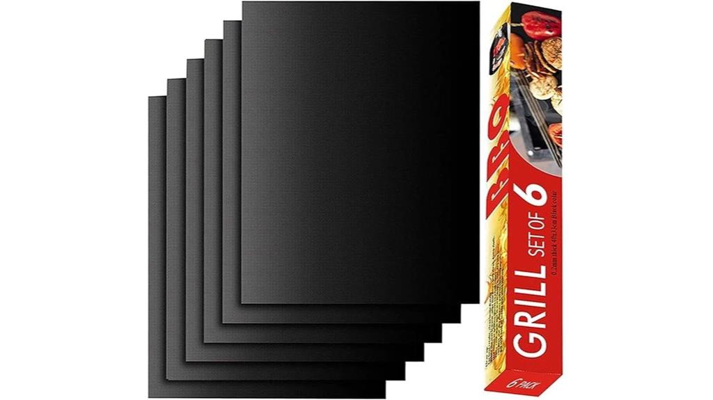 grill mat set reusable