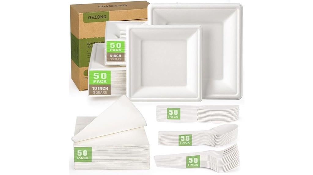 healthy compostable paper plates