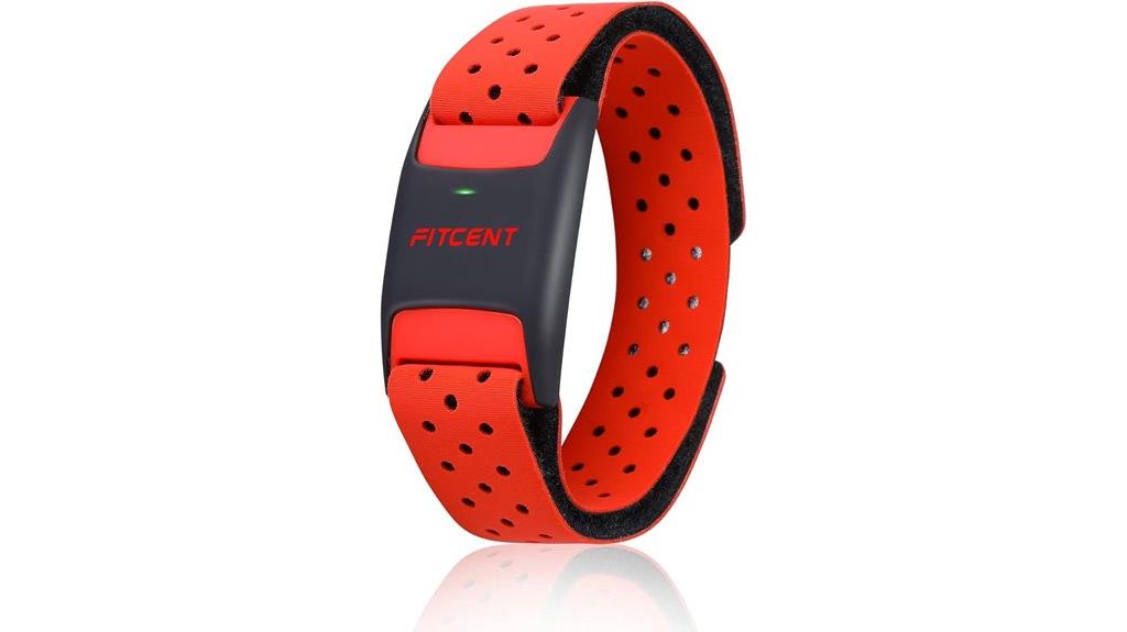 heart rate monitoring armband