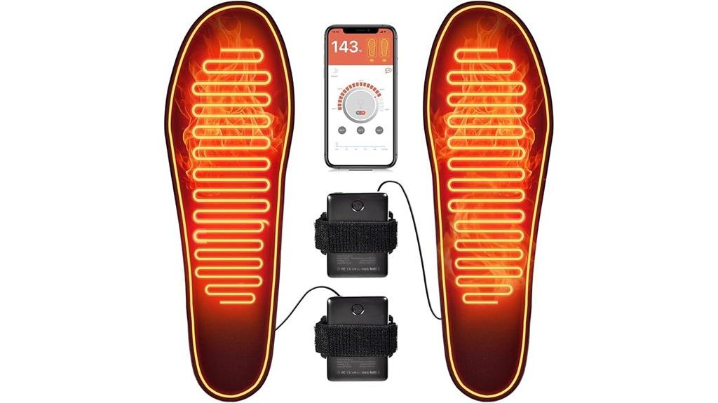 heated rechargeable insoles