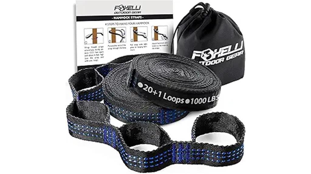 heavy duty 20ft hammock straps