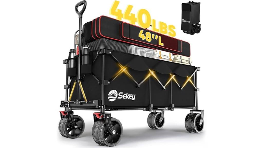 heavy duty collapsible wagon