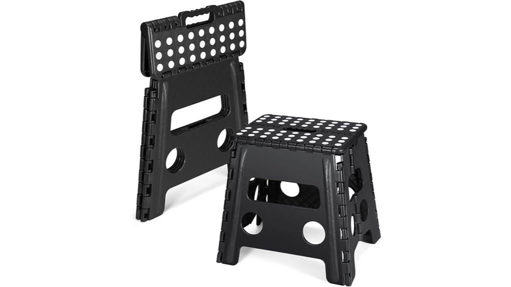 heavy duty folding step stool