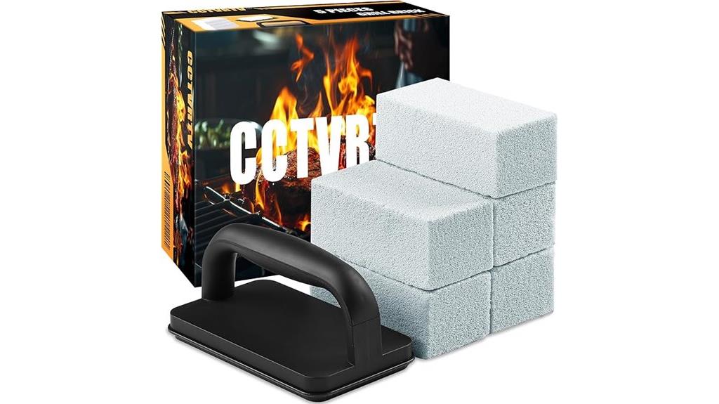 heavy duty grill cleaning set