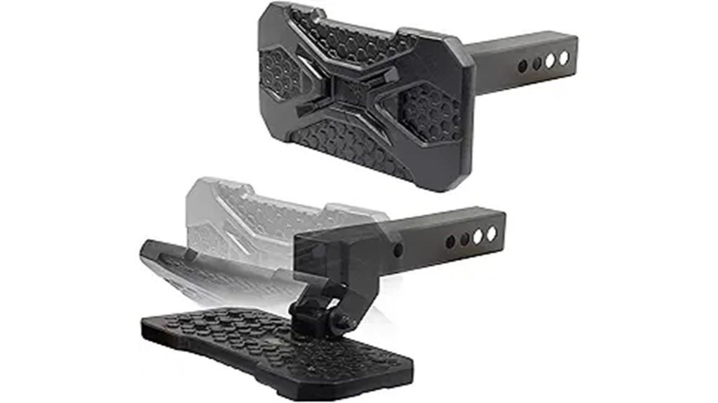 heavy duty trailer hitch step