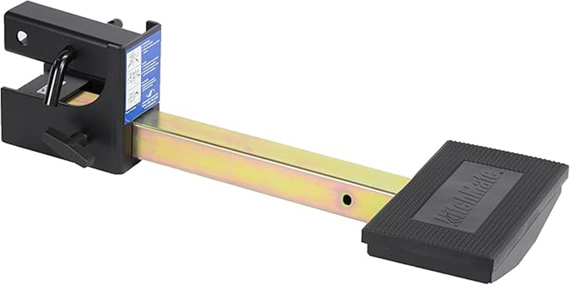 hitch mounted truck step