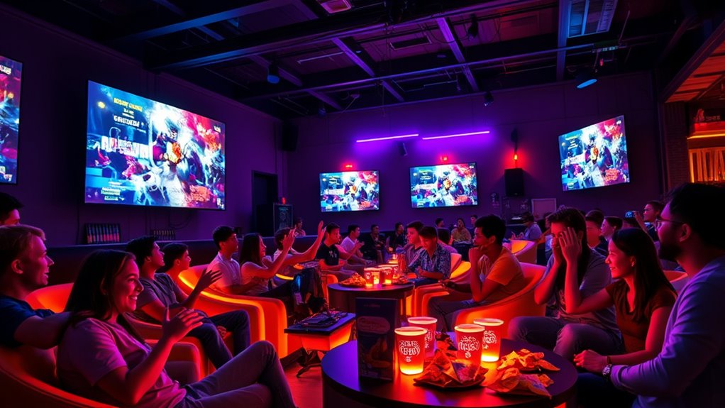 hosting e sports viewing events