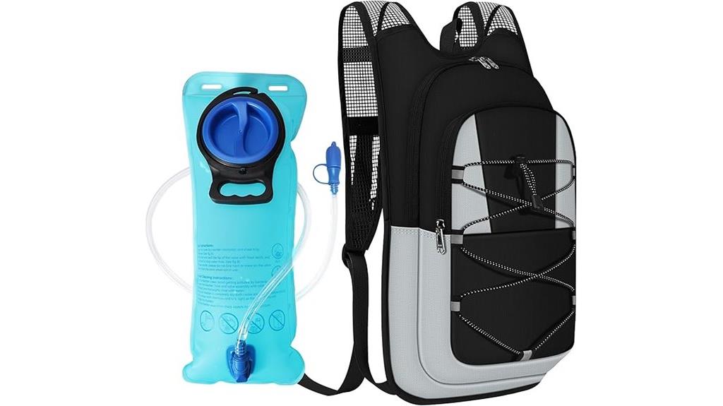 hydration backpack with bladder