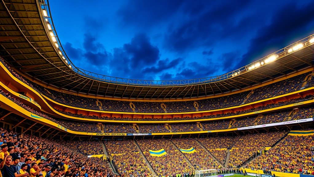 iconic boca juniors stadium